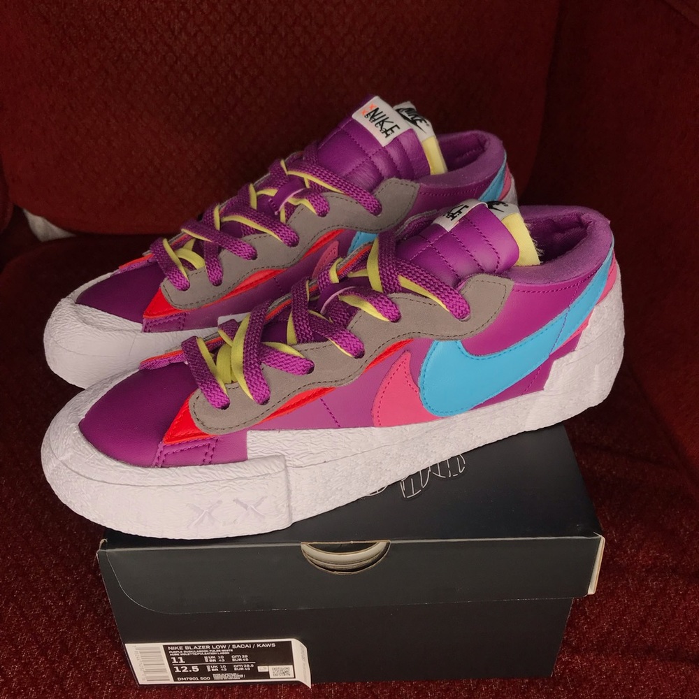 Nike Blazer Low Sakai HAWS Purple Dusk